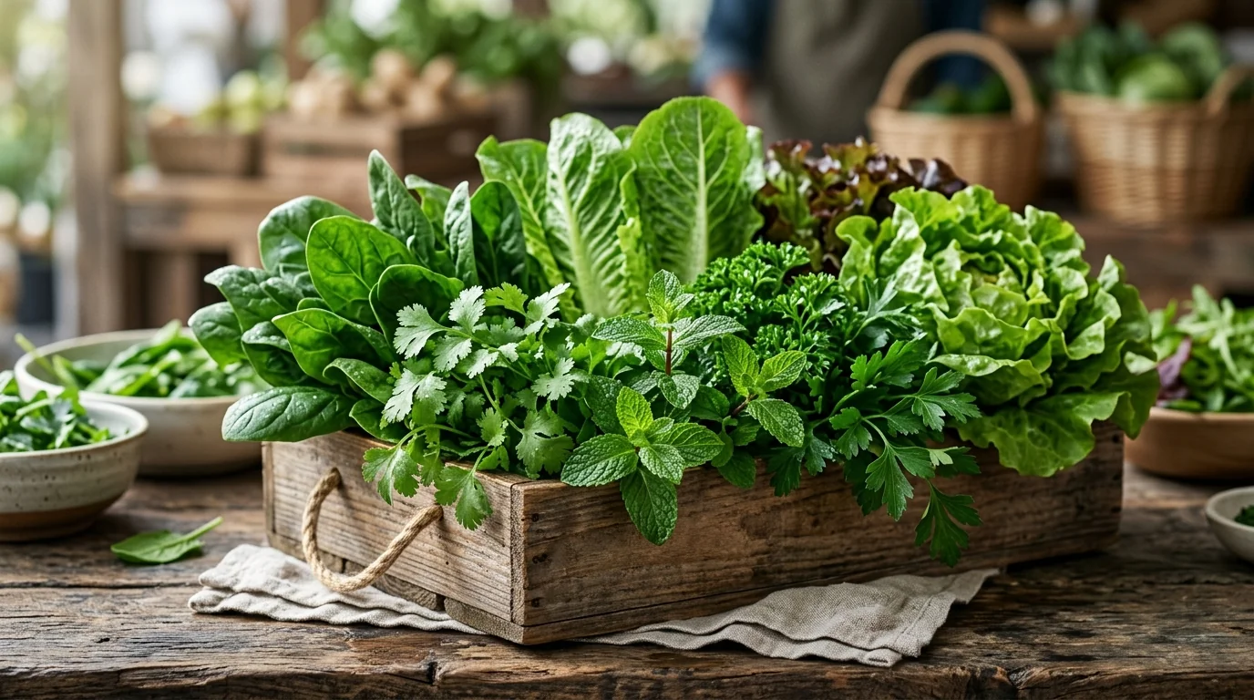 Leafy Greens at KA Fresh Fruits & Vegetables